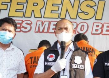 Polres Metro Bekasi Berhasil Ungkap 28 Kasus Kejahatan Narkoba Dalam Waktu Sebulan
