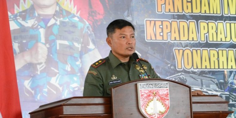 Pangdam IV/Diponegoro Bangkitkan Motivasi Prajurit Yonarhanud 15/DBY