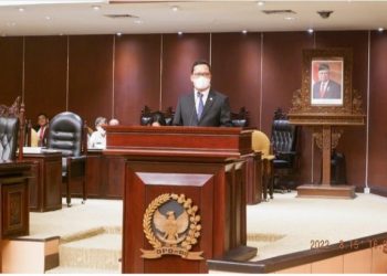 SENATOR MUDA ASAL KALTARA SAMPAIKAN LAPORAN PENYERAPAN ASPIRASI DI SIPUR