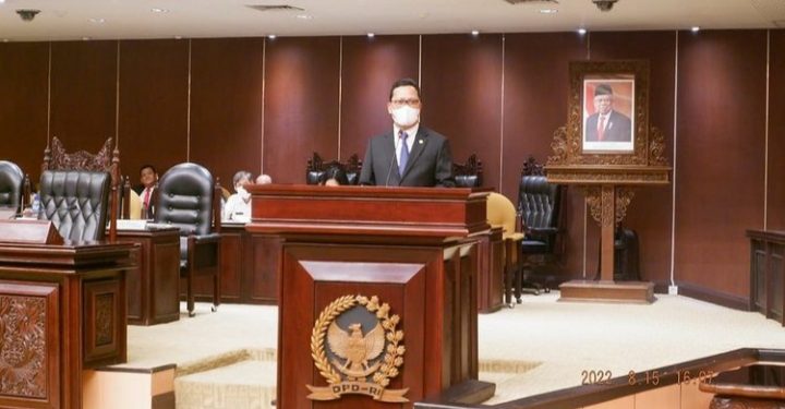 SENATOR MUDA ASAL KALTARA SAMPAIKAN LAPORAN PENYERAPAN ASPIRASI DI SIPUR