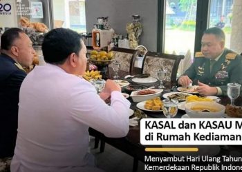 Pimpinan 3 Matra TNI Kumpul di Rumah KSAD usai Pidato Kenegaraan Presiden, Bahas Apa?