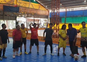 SIWO PWI Jatim Mulai Melakukan Seleksi Pemain Cabang Olahraga Futsal di Lapangan Gool Futsal Mangga Dua