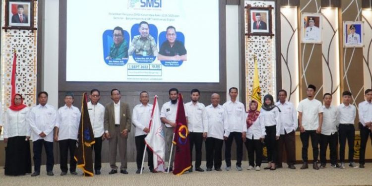 Jajaran Kepengurusan SMSI Provinsi Kalimantan Selatan Periode 2020 – 2025 Resmi Dilantik