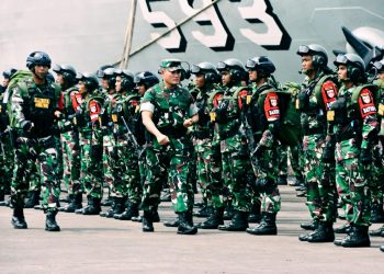 Pangdam IV/Diponegoro Berangkatkan 1.046 Prajurit Diponegoro Ke Medan Latihan