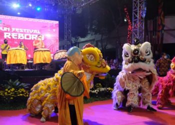 Wali Kota Surabaya Eri Cahyadi Resmi Melaunching Wisata Pecinan Kembang Jepung