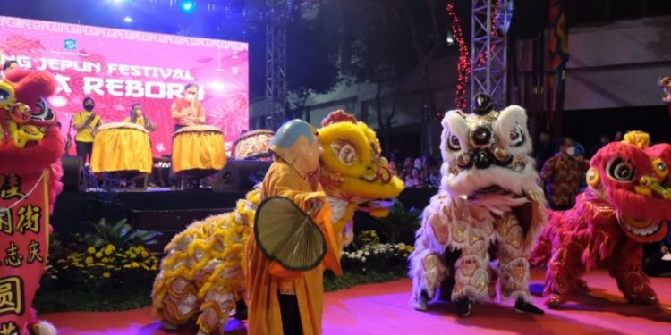 Wali Kota Surabaya Eri Cahyadi Resmi Melaunching Wisata Pecinan Kembang Jepung