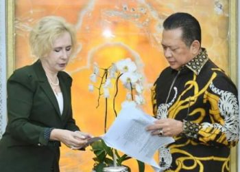 Bambang Soesatyo Menyambut Baik Keinginan Ketua Dewan Federasi Majelis Federal Rusia H.E Mrs. V.I. Matvienko untuk Bertemu Dirinya Secara Resmi Selaku Pimpinan MPR
