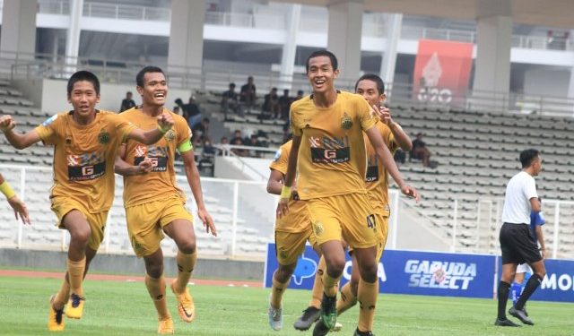 Bhayangkara FC Melenggang ke Final MOLA EPA U18 2022 setelah Menang 2-1 (2-0) atas Persib Bandung