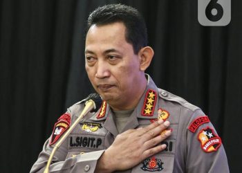 Kapolri Jenderal Listyo Sigit Prabowo Memberikan  Arahan kepada Jajarannya