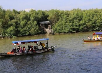 Kawasan wisata Adventure Land Romokalisarikini Semakin Ramai  Menjadi Sasaran  Masyarakat  Berwisata