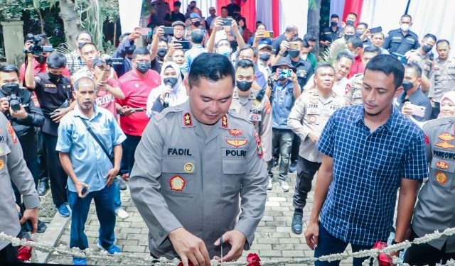 Kapolda Metro Meresmikan Gedung Balai Forum Wartawan Polri Polda Metro Jaya