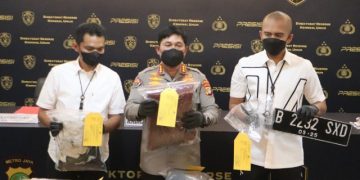 Tim Gabungan Subdit Jatanras Ditreskrimum dan Ditpolair Polda Metro Jaya  Menangkap 3 Pelaku Oembunuhan Sopir Go Car