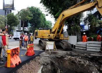 Pemkot Surabaya Terus Mengebut Pengerjaan 55 Titik Saluran