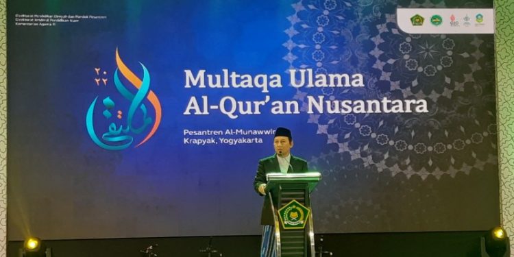 Multaqa Ulama Al-Qur’an Nusantara 2022 Resmi Dibuka, Kemenag RI Kompilasikan Metode Pembelajaran Al-Qur’an