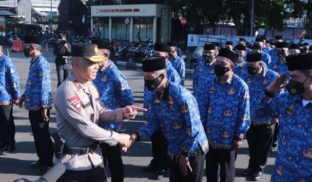 Polda Metro Jaya Gelar Upacara Peringatan HUT Korpri ke-51