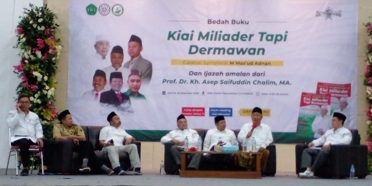 Bedah Buku Kiai Asep : Kiai Milader Tapi Dermawan