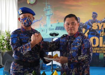 Kapolda Metro Jaya Pimpin Upacara Peringati Hut Ke-72 Polairud