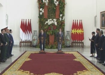 Presiden RI Joko Widodo  Dan Presiden Vietnam Nguyễn Xuân Phúc Mengadakan Pertemuan Bilateral, DI Istana Kepresidenan Bogor