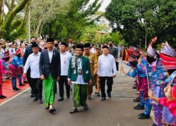 Presiden RI Joko Widodo Menyampaikan Apresiasi Atas Dukungan Yang Diberikan Masyarakat Melayu-Banjar Terhadap Pembangunan Ibu Kota Nusantara 