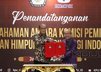 Komisi Pemilihan Umum, Resmi Menjalin kerja Sama Dengan Himpunan Psikologi Indonesia (Himpsi)
