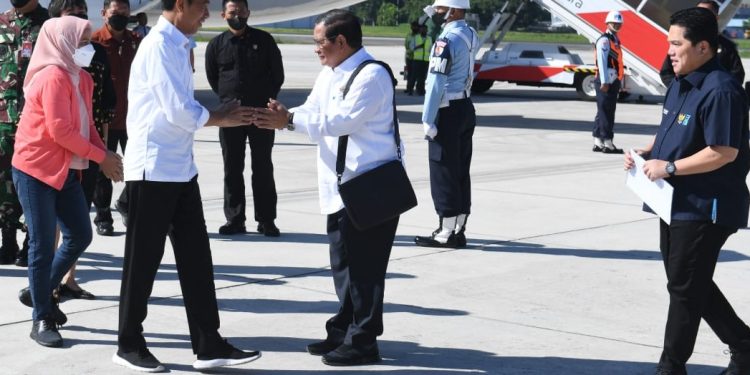 Presiden Jokowi Melakukan Kunjungan Kerja Ke Provinsi Banten