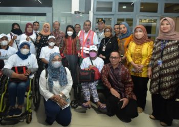 Menteri PPPA Meninjau Fasilitas Tempat Bermain Anak Yang DiPeruntukkan Khusus Bagi Anak dan Orang Tua