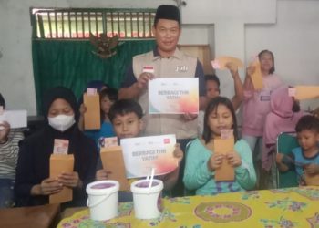 Jelang Idulfitri, Yatim Dan Duafa Terima THR Dari BSI Maslahat-Jufi