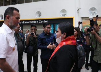 Wagub Sumut dan Deputi Kawasan APIK BP2MI Sambut Kepulangan PMI di Masa Hari Raya