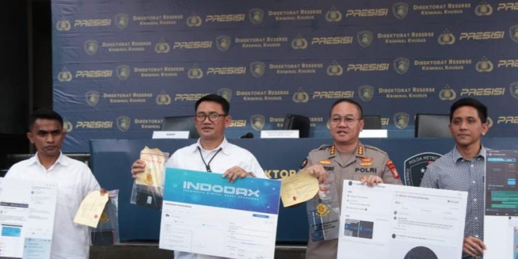 Polisi Tangkap 2 Pelaku Penipuan Kripto Indodax, Iming-iming Keuntungan 80%