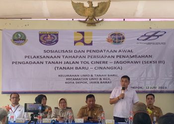 Penyelesaian Lahan Tol Cijago, BPN Depok Targetkan Di Bulan September 2023