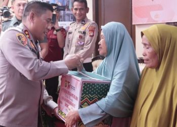 HUT Bhayangakara Ke- 77, Polda Metro Adakan Bakti Sosial, Religi, dan Bedah Rumah
