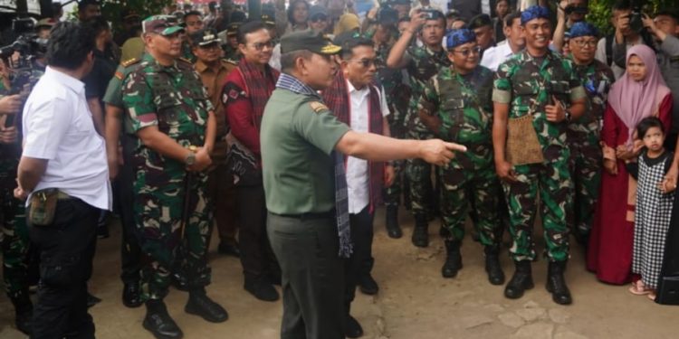 Menjawab keluhan Masyarakat terkait Air, Kasad Resmikan Program TNI AD Manunggal Air