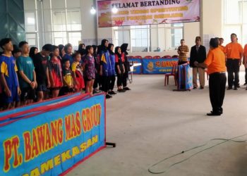 Open Turnament Tenis Meja Bawang Mas Cup1 2023, Rebut Hadiah Door Prize