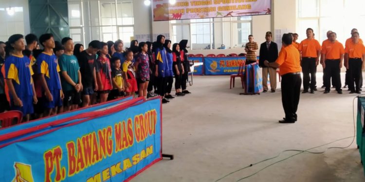 Open Turnament Tenis Meja Bawang Mas Cup1 2023, Rebut Hadiah Door Prize