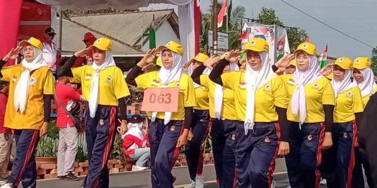 Golkar Meriahkan PHBN HUT ke-78 dI Kecamatan Bakam, Provinsi Kep. Babel