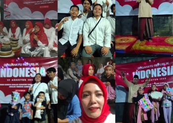 Malam Tasyakuran Memperingati Hari Kemerdekaan ke- 78 di Sambut Antusias Warga RT 017 RW 01 Pejaten Barat