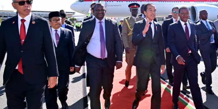 Presiden Jokowi Tiba di Republik Kenya