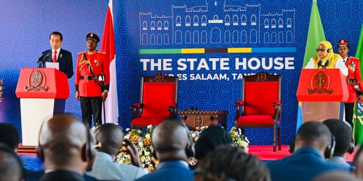 Presiden Jokowi , Melalui Pertemuan Bilateral&nbsp; Indonesia Ingin Meningkatkan Nilai Investasi di Tanzania Dalam Bidang Energi