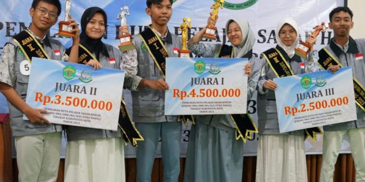 Kejari Bontang Gelar Ajang Pemilihan Duta Pelajar Sadar Hukum Tahun 2023