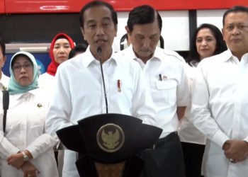 Presiden Jokowi Meresmikan LRT Terintegrasi Jabodebek