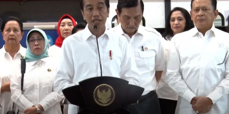 Presiden Jokowi Meresmikan LRT Terintegrasi Jabodebek