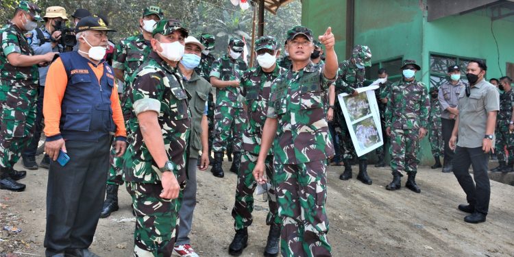 Respon Solutif Pangdam III/Siliwangi Pada Kebakaran TPA Sarimukti
