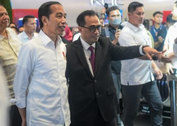 Dalam Pameran Di JCC Yang Menampilkan Pencapaian Sektor Transportasi Dalam Kurun Waktu 10 Tahun