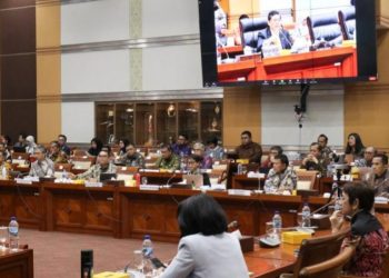 Hadiri Raker dengan Komisi I DPR RI, Wamenhan M. Herindra Bahas RUU Pengesahan Traktat Tentang Pelarangan Senjata Nuklir