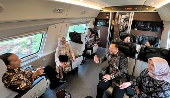 Ketua MPR RI Bamsoet Apresiasi Keberhasilan Presiden Jokowi Hadirkan Kereta Cepat Pertama di Indonesia dan Asia Tenggara
