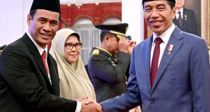 Presiden Joko Widodo, Melantik Andi Amran Sulaiman, Sebagai Menteri Pertanian 