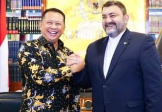 Terima Duta Besar Iran untuk Indonesia, Ketua MPR RI Bamsoet Sepakat Terus Perjuangkan Kemerdekaan Palestina