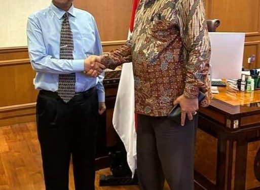 KH. As’ad Said Ali Bersilaturahmi ke Menkopolhukam