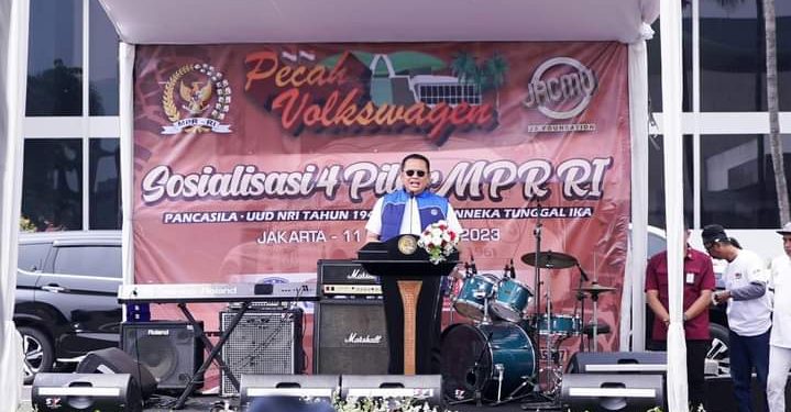 Gelar Sosialisasi Empat Pilar MPR RI, Ketua MPR RI Bamsoet: Jangan Sampai Karena Perbedaan Pilihan Politik, Kita Justru Terpecah Belah