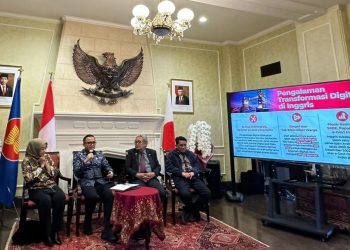 Kunjungan Menteri PANRB Abdullah Azwar Anas Bersama Delegasi Kementerian PANRB ke KBRI Tokyo di Jepang pada Kamis (30/11). (Ket. Foto: Humas Menpan)